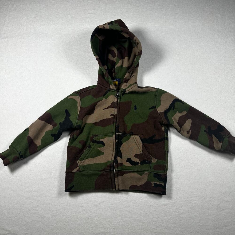 Polo Ralph Lauren Little Boy’s Camo Zip Jacket 2/2T